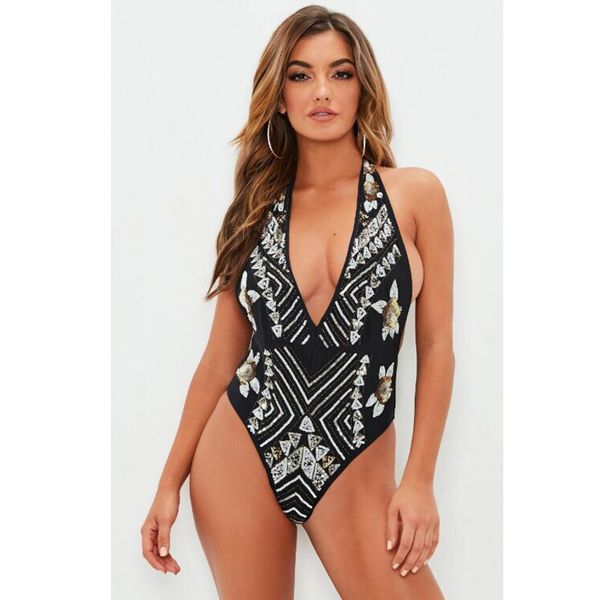 v neck swimming costume