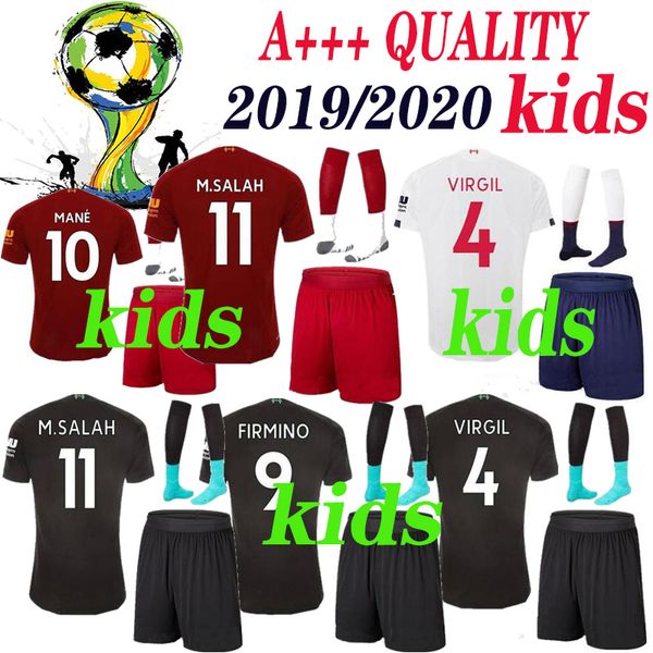 

Kid 19 20 lvp mohamed m alah goalkeeper occer jer ey virgil mane 2019 2020 milner firmino haqiri boy children football hirt uniform