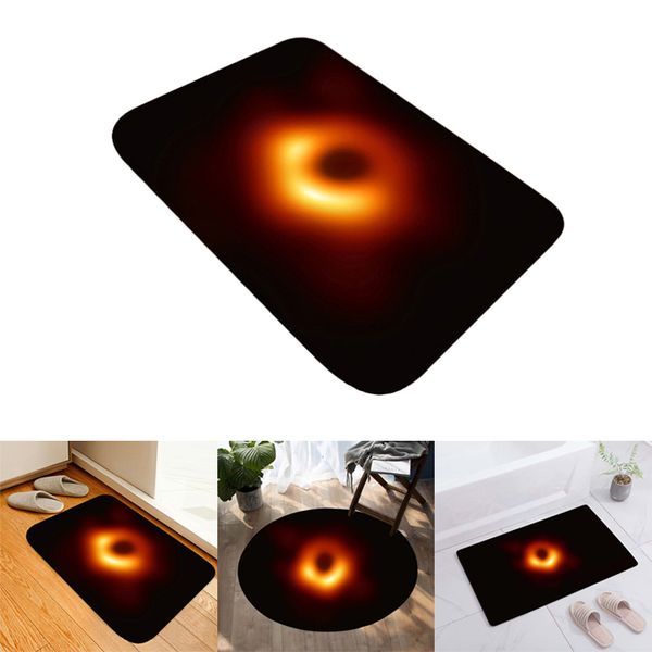 

black hole printed rugs living room computer chair area rug bathroom non-slip floor mat shower pad entrance bedroom carpet home decor