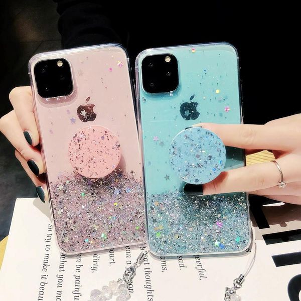 

bling glitter case for iphone 11 pro max 11 pro 11 xs xr x xs max 6s 6 7 8 plusslim case with stand holder phone cases socket