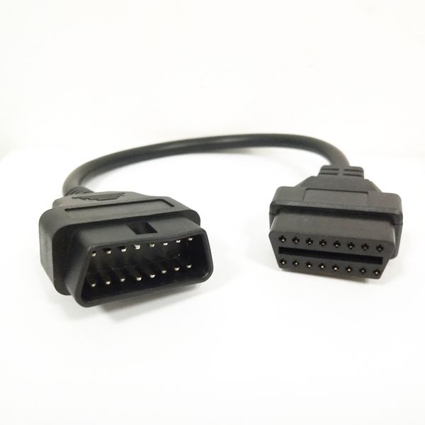 

universal car obd2 extension cable 16 pin obdii obd 2 eobd extend 16pin female to male connector for car diagnostic tool