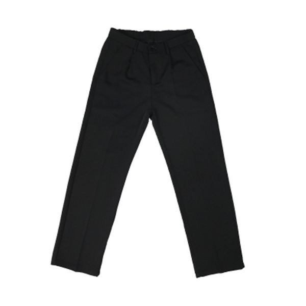 

2020 men &women pants high street straight black wide leg pants darkness outdoor