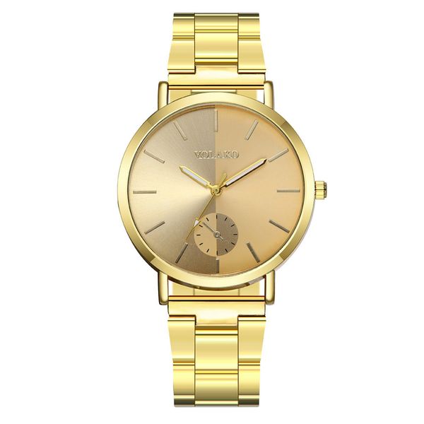 

famous watch round dial women watches stainless steel band ladies quartz wristwatch clock gift zegarek damski 2019, Slivery;brown