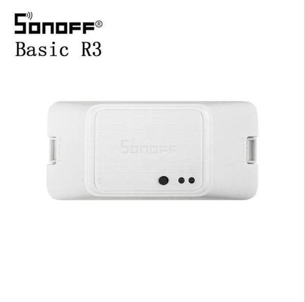 SONOFF Basic R3 DIY Wifi Смарт коммутатор беспроводной App Удаленная поддержка APP / LAN / Control стробоскопа Поддержка Alexa / Google Assistant