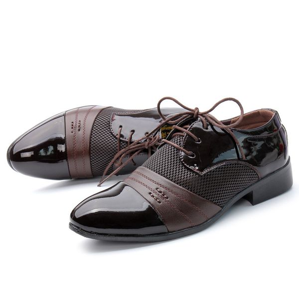 

men leather shoes men spring leather casual social fashion brand shoes #mpx8116162, Black