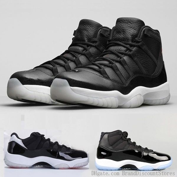 

11s prom night gym red chicago bred midnight navy win like 82 unc space jam 45 mens basketball shoes 11s athletic sneakers