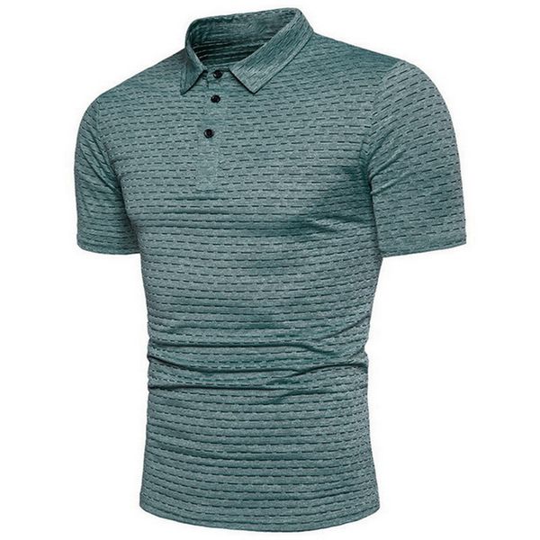 

heflashor male shirt 2020 summer men's short sleeve slim lapel polos business solid tee shirts africa style man, White;black