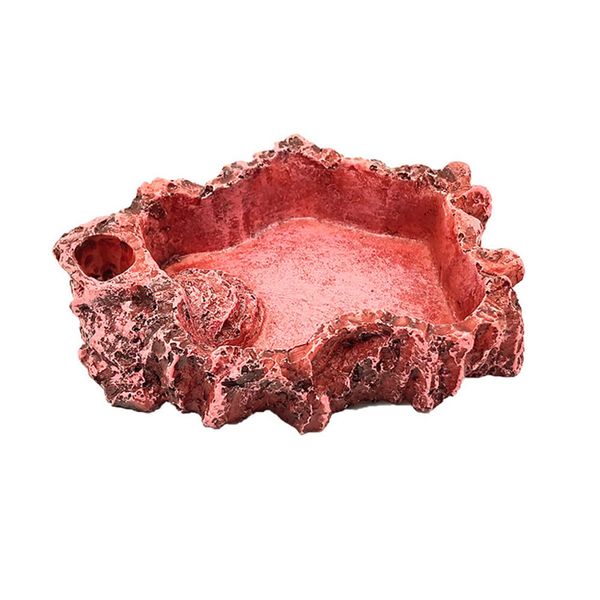 

resin amphibian tortoise reptile scorpion lizard crabs water bowl pet supplies food water feeding dish tray