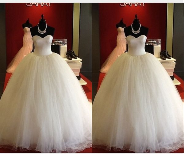 

simple white ball gown wedding dresses sweetheart real p tulle ruched corset back long wedding bridal gowns plus size