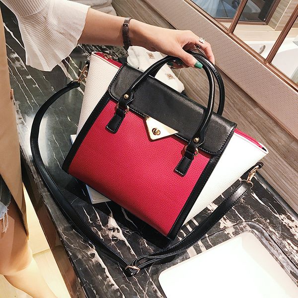 

Новый евро-американской моде цветные крыла сумки одного плеча косых Trend Женская с