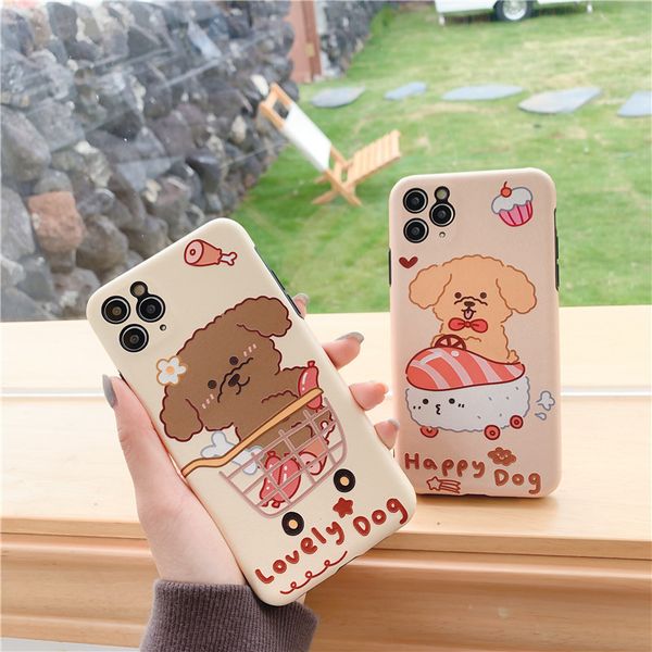 

suitable for iphone 11pro max mobile phone case cute cartoon teddy couple silicone protective sleeve