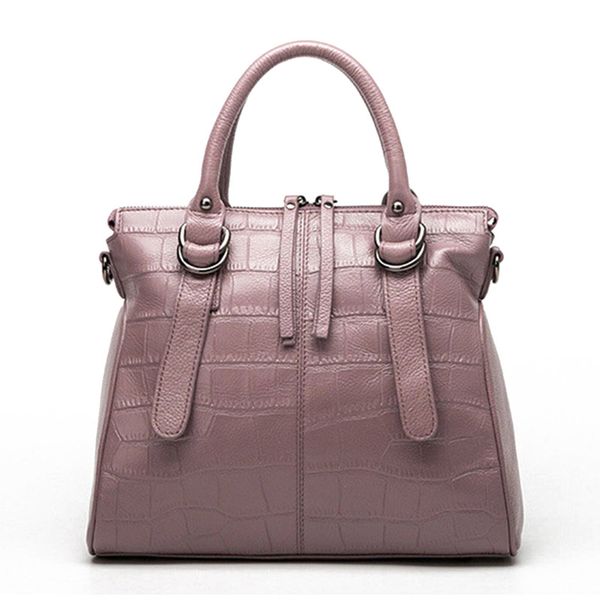 

ladies handbag genuine leather messenger bag shoulder bag women casual handbag messenger fashion crocodile pattern