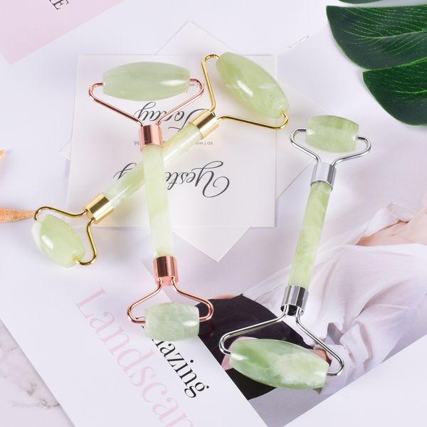 

Natural facial beauty ma age tool jade roller face thin ma ager relaxation tool drop hip face ma ager jade roller