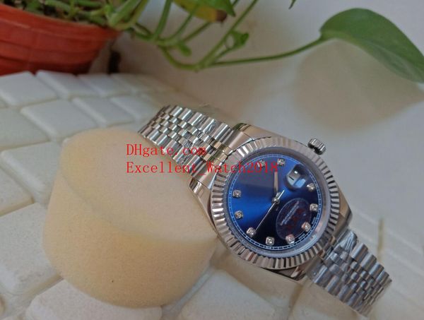 

3 colour quality mens watches 41 mm 126234 116334 126334 stainless steel asia 2813 movement automatic mens watch watches christmas gift, Slivery;brown