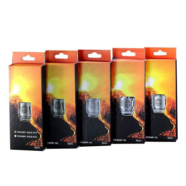 

100% Original V8 Baby Beast Coil Heads V8 Baby Q2 Q4 X4 T6 T8 Replacement Vape Core Coils