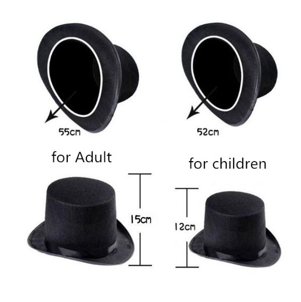 

halloween hat magic hats jazz hat parent-child cap party props for and children