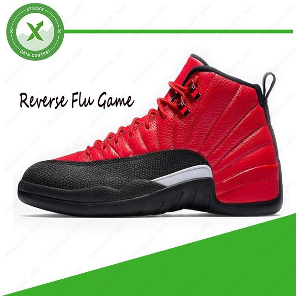

stock x flu game university dark concord reverse 12 12s game royal fiba mens basketball shoes winterize flu game university gold sneakers
