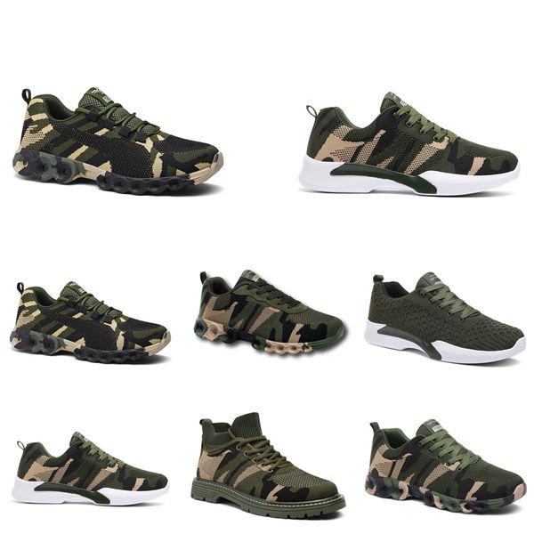 

espadrilles non-brand chaussures designer shoes men women running shoes camouflage army green outdoor trainer siez 36-44 title 2010, White;red