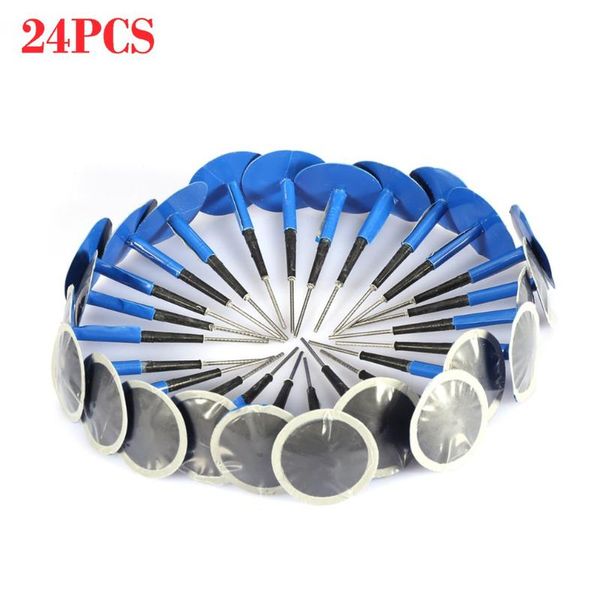 

new 24pcs tires mushroom nails tire repair tools car inner tube mushroom nail repair kit motorcycle truck car professional tools