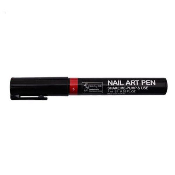 

details about 16 colors nail art pen painting design tool drawing for uv gel polish manicure red(05#