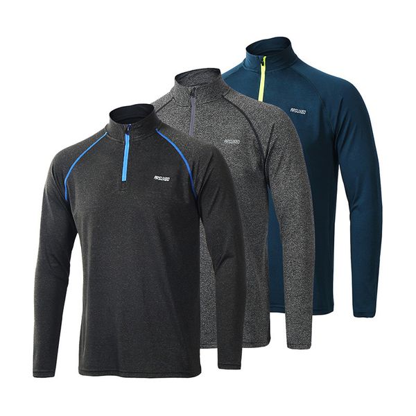 

sports long-sleeved t-shirt men spring and summer outdoor quick-drying clothes running cycling fitness clothing thin section