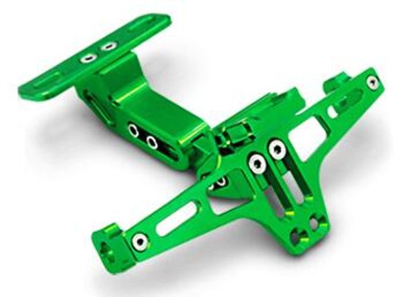 

led motocycle light rear tail license plate frame for bws r25 r3 mt03 msx green