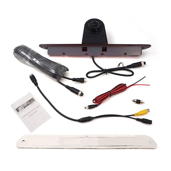 

car reversing rear view camera led brake light parking backup for - sprinter crafter