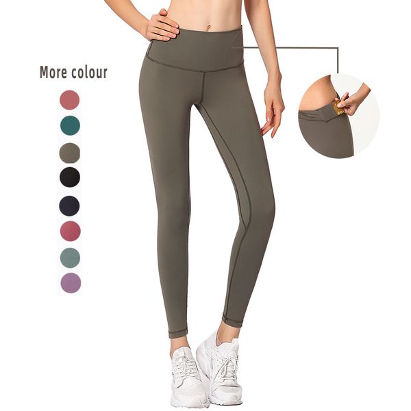 

2020 new home clothing soft naked-feel workout gym yoga tights women high waist fitness leggings s-xl, Blue;gray