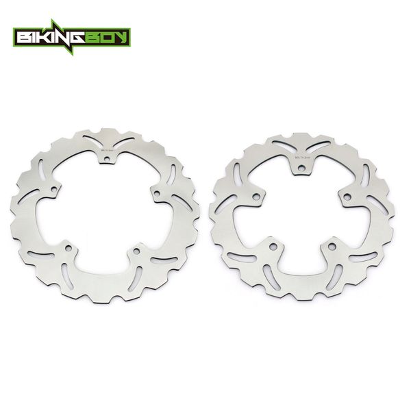 

bikingboy front rear brake discs disks rotors for yamaha yzf 125 r yzf125r 08 09 10 11 12 13 wave 292mm 230mm replacement set