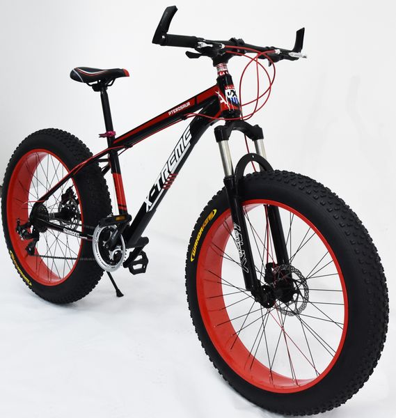

аутентичные 26-дюймовый ultra-wide tire 4,0 алюминиевый сплав снегоходов горный велосипед 21 скорость 24 скорость 27 скорость нефти dish