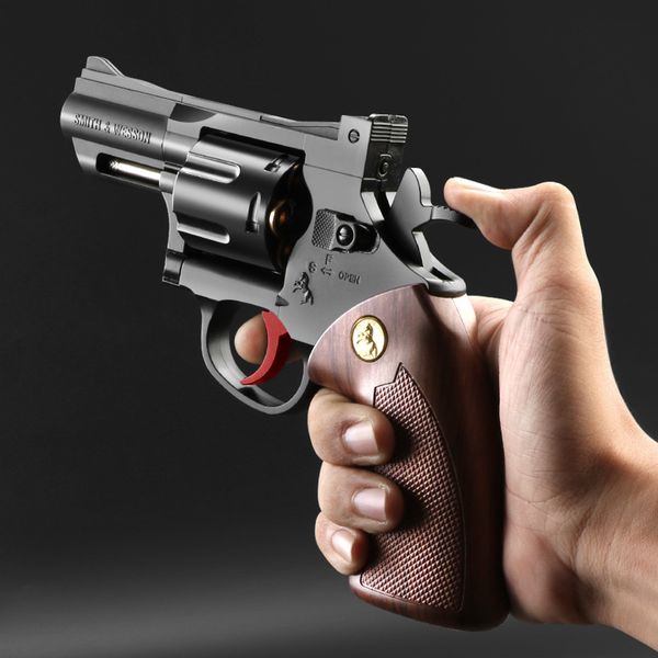 

little moon revolver water bullet gun boy manual simulation grab removable metal model child toy gun