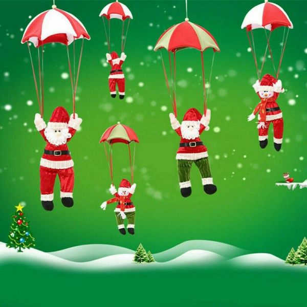 

santa claus parachute decoration unique household snowman parachute decoration