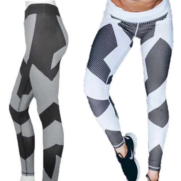 

women fitness leggings running sports high waist jogging pants trousers streetwear joggers women summer 2019, Black;white