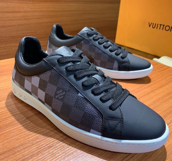 

luxury designer men's dress shoes men's casual shoes luxury designer sports shoes size 38-45, Black