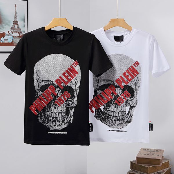 

2020ss new men's t-shirt luxury paris fashion t-shirt summer women's t-shirt men's 100% cotton tee, White;black