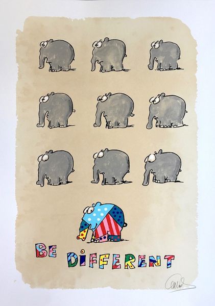 

otto waalkes be different 02 home decor handpainted &hd print oil painting on canvas wall art canvas pictures 200222