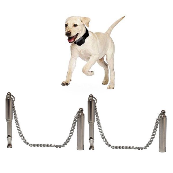 

2 dog training whistle stainless steel whistle to sbark s