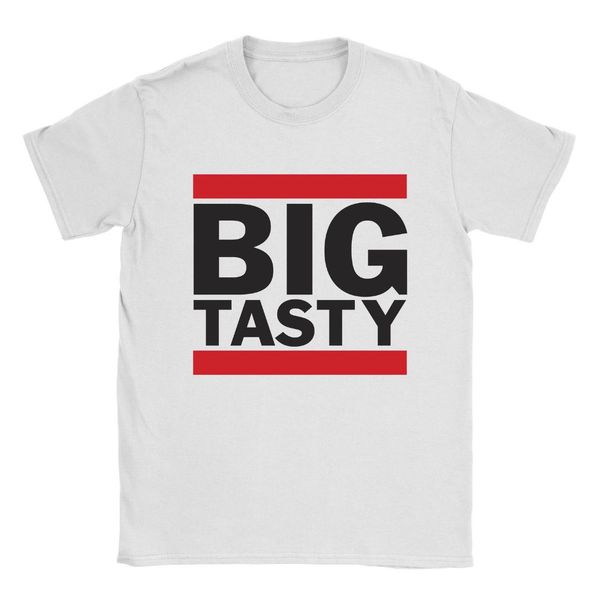 

big tasty mens t-shirt - funny the goldbergs dmc style present gift summer o neck tee, tee, tees, White;black
