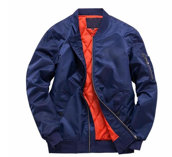 

fashion jackets for men bomber nasa jacket windbreak autumn winter coats warm outwear cotton padded overcoat big size, Black;brown