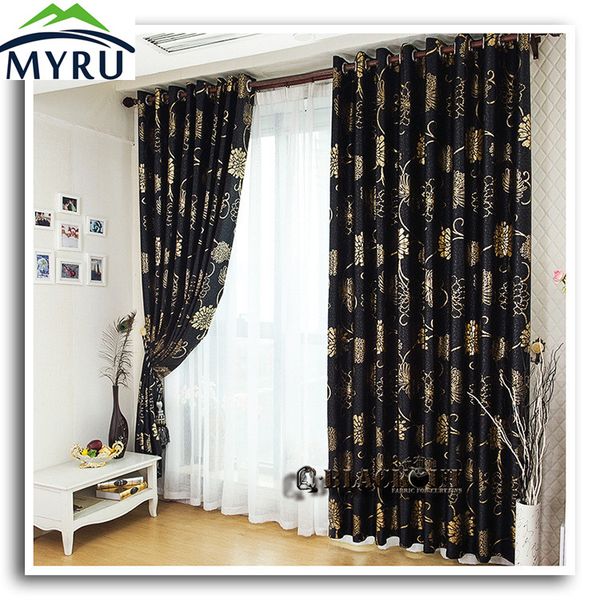 2019 Myru Anticorrosive Metal Grommet Beautiful Black And Gold