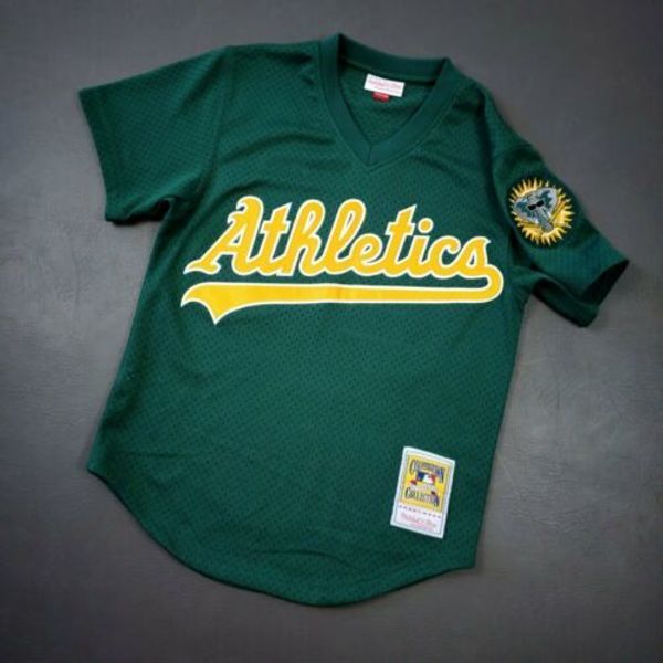 

100% stitched rickey henderson mitchell ness athletics bp jersey size xs-5xl s 36 mens throwbacks basketball jerseys, Gray