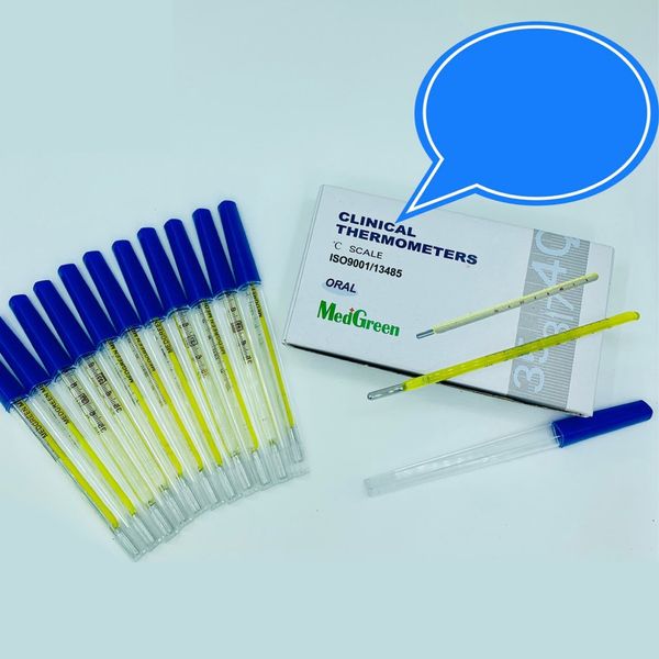 

medical mercury glass thermometer electronic thermometer for baby, Black;white