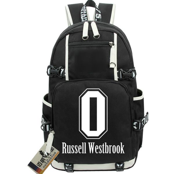 

russell westbrook backpack 0 star daypack cool schoolbag good packsack lapt
