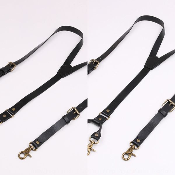 

cowhide clip male anti-drop cowhide clip male hook hook pants belt anti-drop pants belt, Black;white