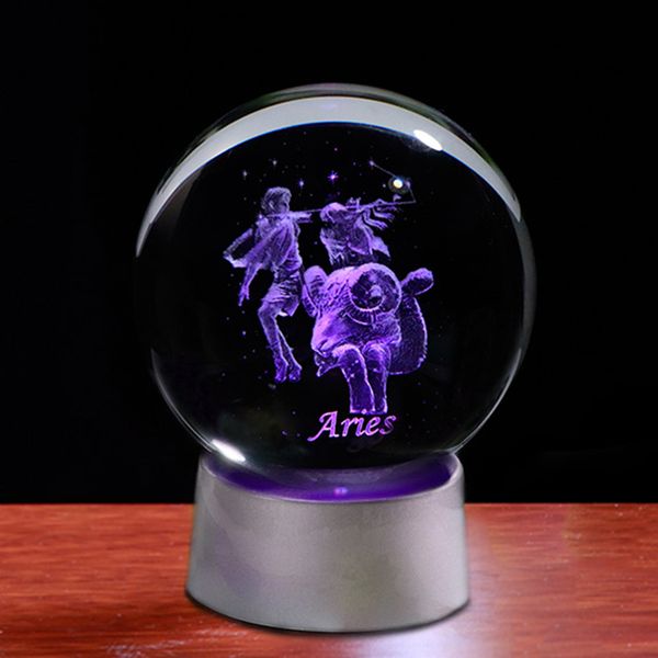 

aries signs birthday gift zodiac constellations ball souvenir gift party favors present for aries march april horoscope ball