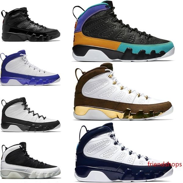 

9 men basketball shoes 9s dream it do it unc bred mop melo space jam mens trainer athletic sports sneakers drop shipping