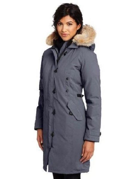 

famous 2020 brand thermal personality thickening women designer winter coats hair collar decoration fashion coat length womens down coat, Black