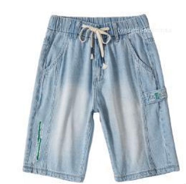 

waist pants knee length jeans male clothing fashion solid color mens designer shorts relaxed summer elastic, White;black