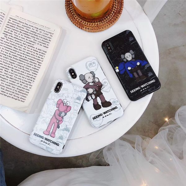 

one piece luxury phone case for iphone 6s 7 8 p x xs xr fashion cartoon dolls new designer phone case back cover