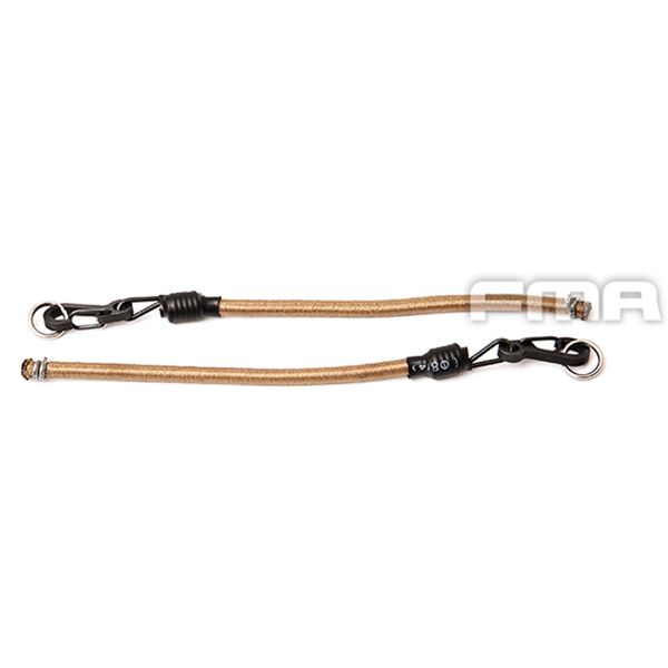 

fma replacement bungees hook for ach style helmet nvgs/vass and arcs tb1252 bk/de/fg ing